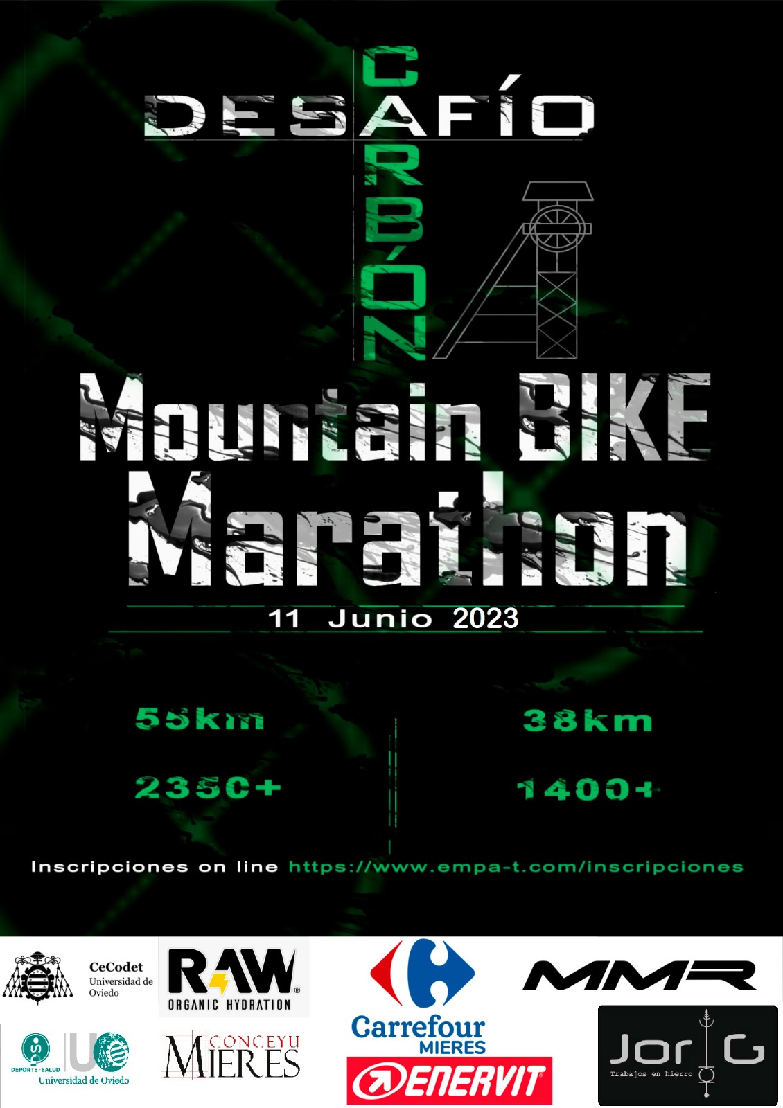 Cartel Desafio M Bike 2023