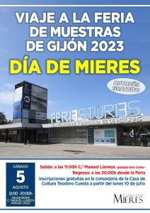 Cartel Viaje Feria 2023 Mieres