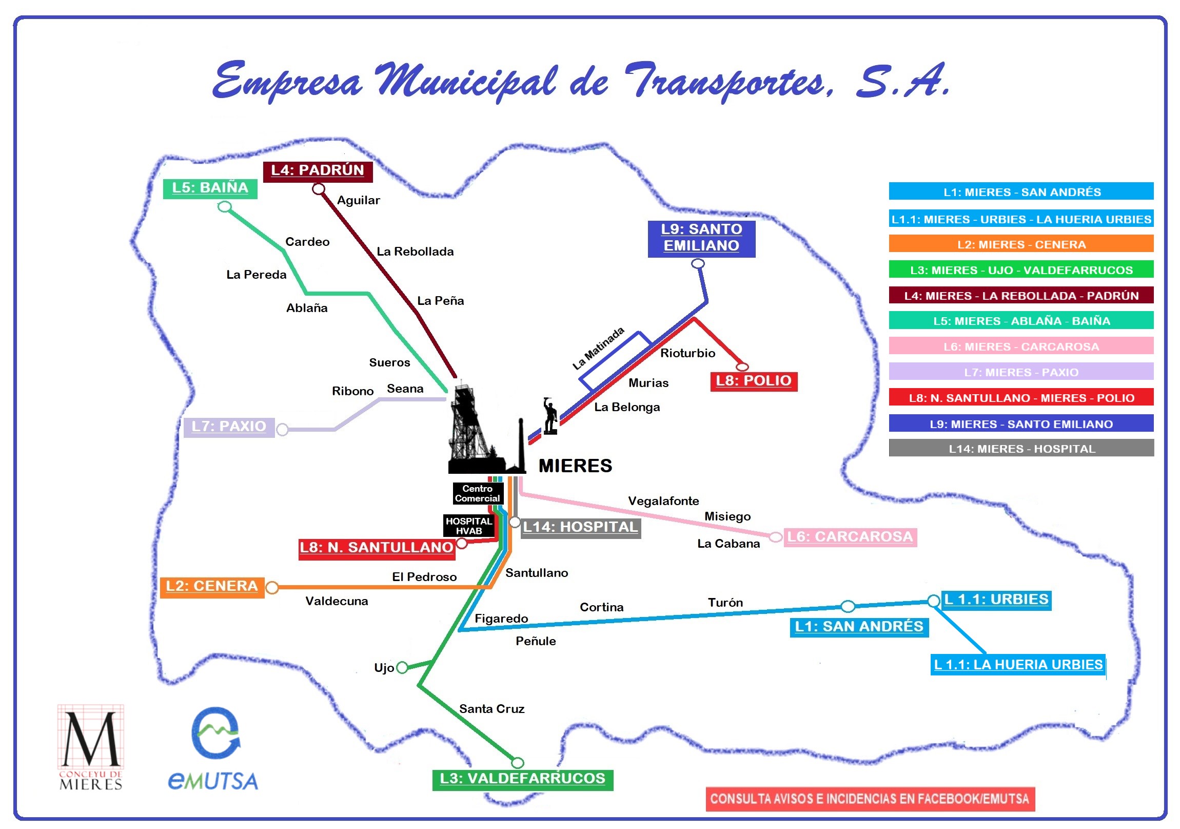 Mapa Lineas 2023 Con Perfil Concejo Desglose Lineas