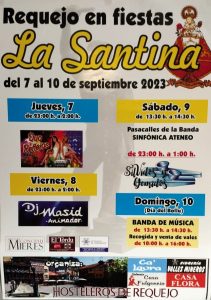 Cartel Fiestas Requexu 2023