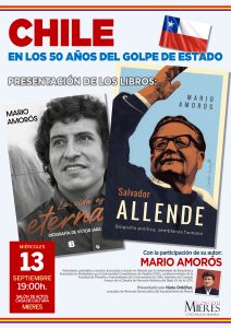 Cartel Libros Amoros Chile