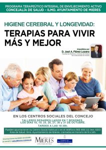 Cartel Taller Terapias Para Vivir Mejor Mieres