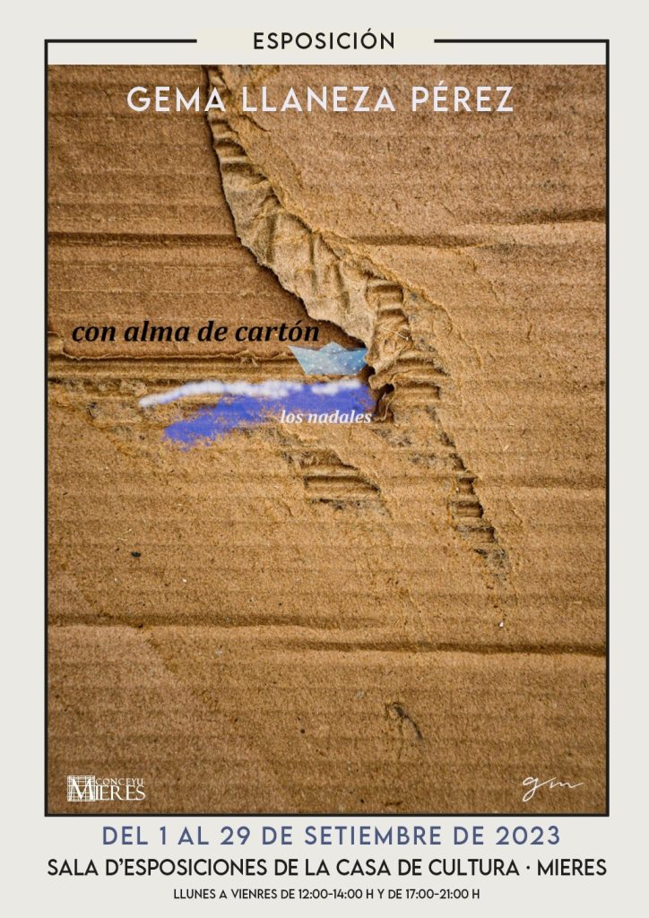 Cartel Exposicion Gema Llaneza