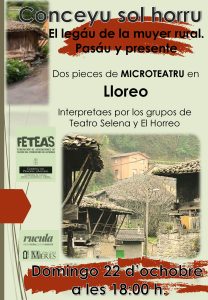 Cartel Conceyu Sol Horru Lloreo