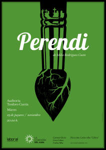 Cartel PERENDI Carlos Alba Mieres