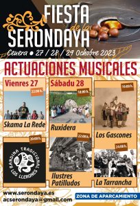 Serondaya Cartel Actuaciones Musicales (Fiesta 2023).cdr