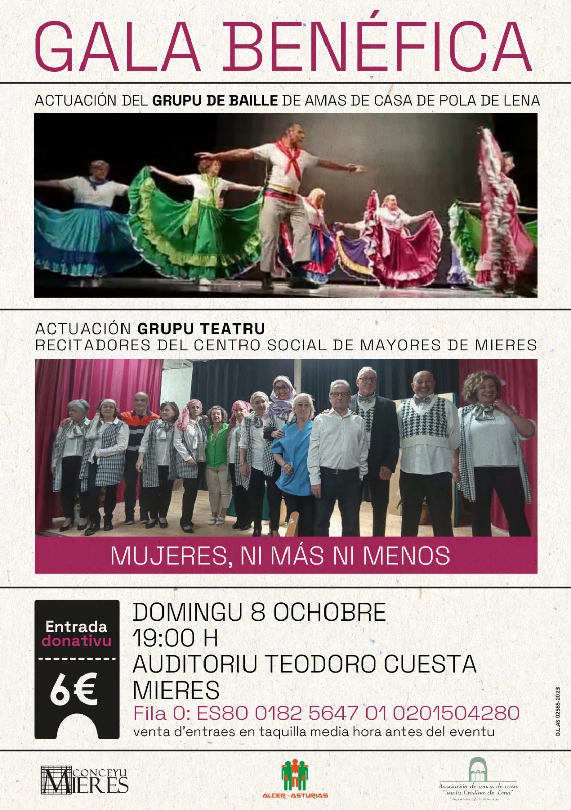 Gala Benefica Alcer 2023