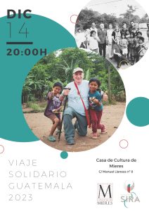 Cartel Charla Solidaria Germán 2023