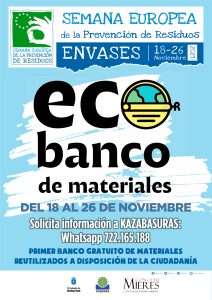 Cartel Semana Prevencion Residuos Mieres 2023 Ecobanco