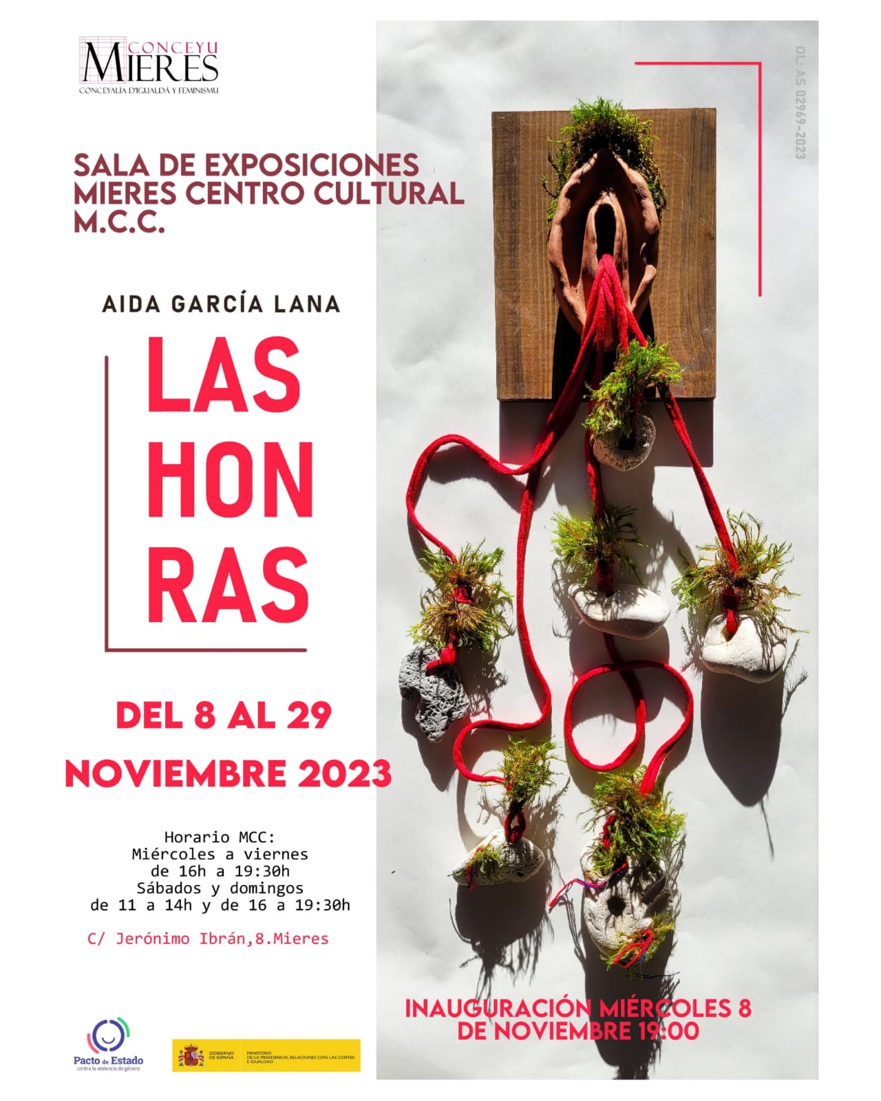Cartel Expo Las Honras Jornadas 25N