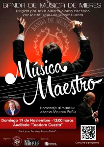 Cartel Banda Musica Mieres Noviembre 2023