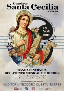Concierto Santa Cecilia 2023 Banda Ateneo Musical Mieres
