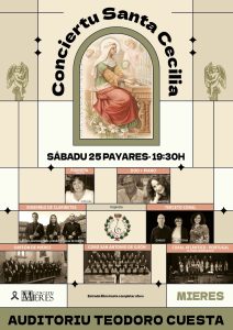 Concierto Santa Cecilia Mieres 2023