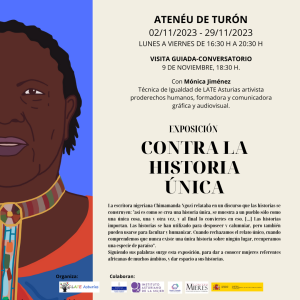 Expo Contra La Historia Unica LATE Turon Jornadas 25n