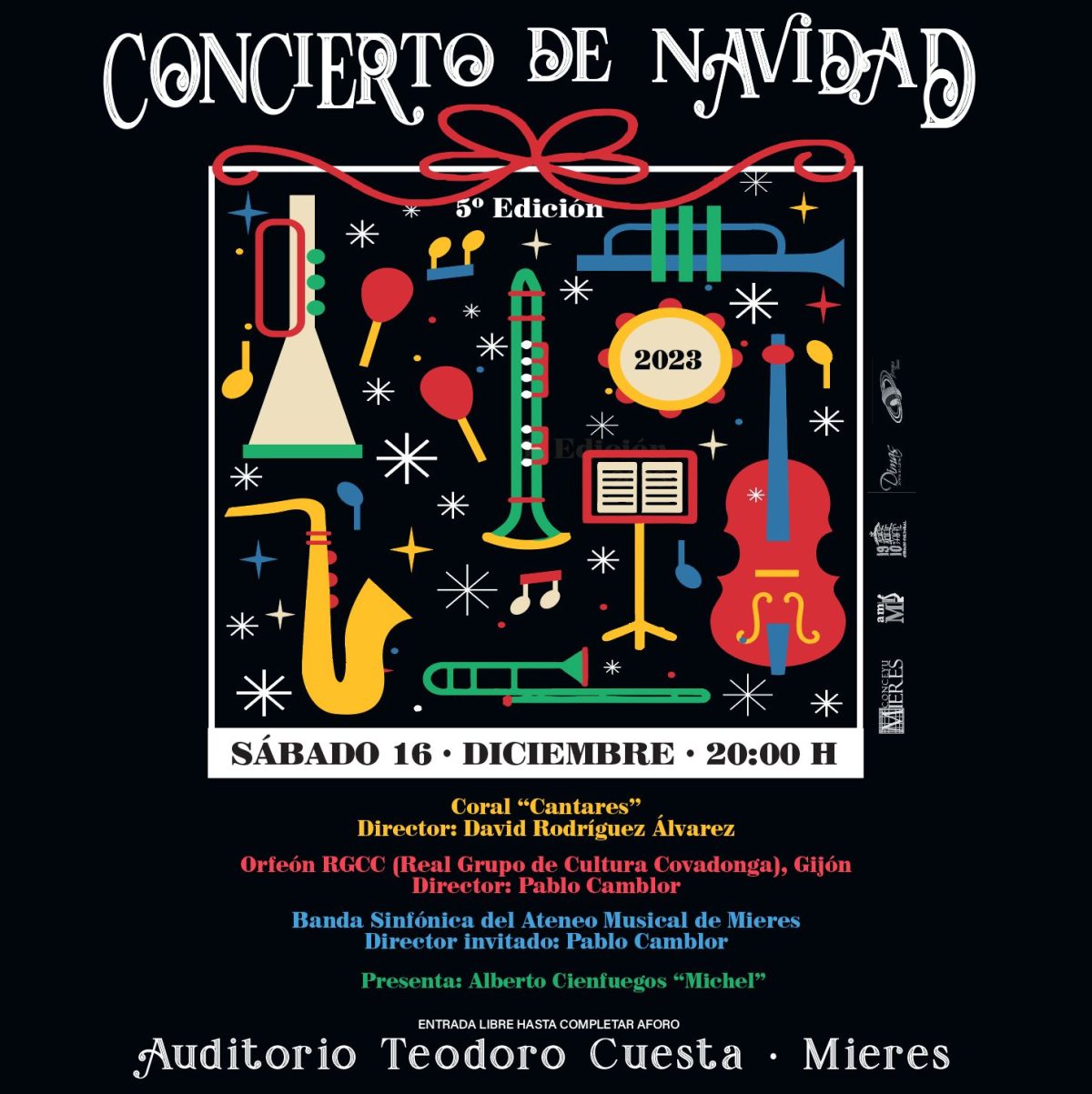 Concierto Navidad Ateneo Musical Mieres 2023