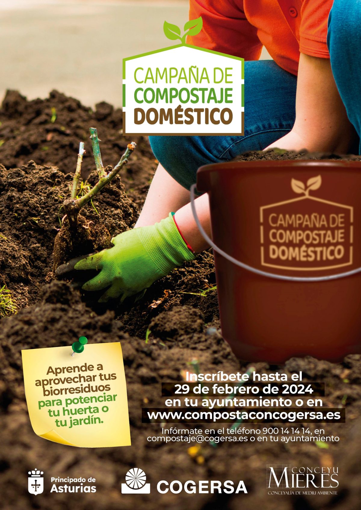 Cartel Compostaje Doméstico 2024