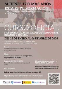 Curso Monitor Tiempo Libre 2024 Mieres