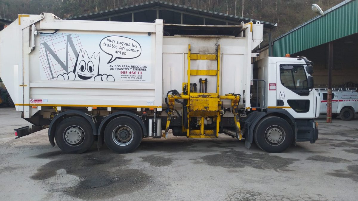 Camion Basura Ayuntamiento Mieres