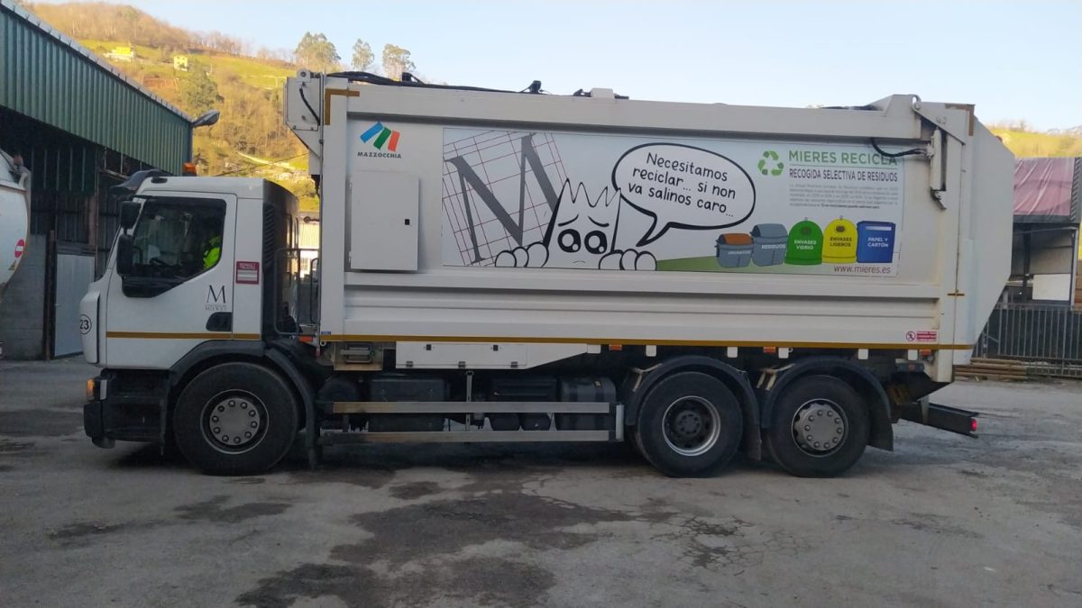 Camion Basura Ayuntamiento Mieres 2