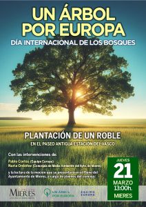 Cartel Campaña Un Arbol Por Europa