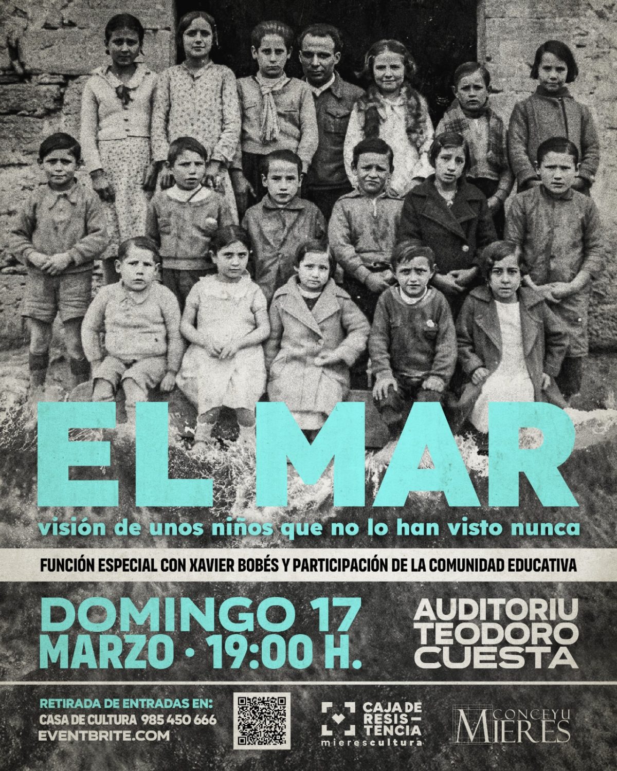 Cartel Teatro El Mar Mieres