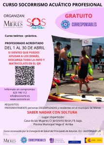 Cartel Curso Salvamento Abril 2024