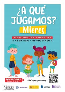 Cartel ¿a Qué Jugamos Mieres