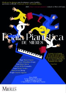 CARTEL Gala Pianistica De Mieres 2024