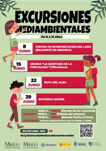 Cartel Excursiones Mieres 2024