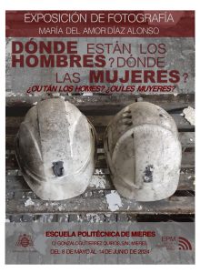 Cartel ExposiciónDONDE ESTAN LOS HOMBRES