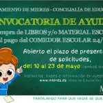 Cartel Ayudas Comedor Escolar Y Compra Libros 2024 (1)