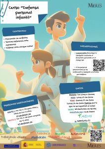 Cartel Defensa Personal Infantil 2024