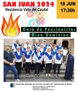 069 Cartel San Juan 2024 Coro De Pensionistas Mina Dominica