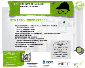 CARTEL ENCUENTRO Familias Junio 2024