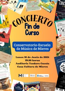 Cartel Concierto Fin De Curso 10 06 24