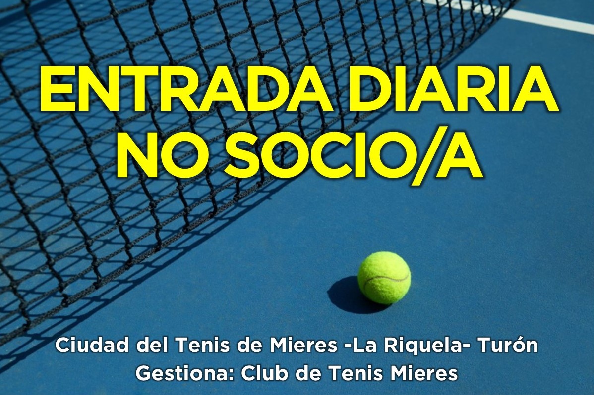 Reservas Pistas Tenis Entrada Diaria
