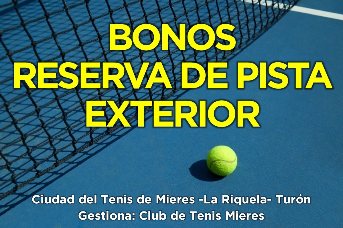 Reservas Pistas Tenis Exterior