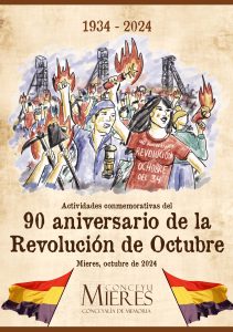 Diptico 90 Aniversario Revolución 34 Mieres