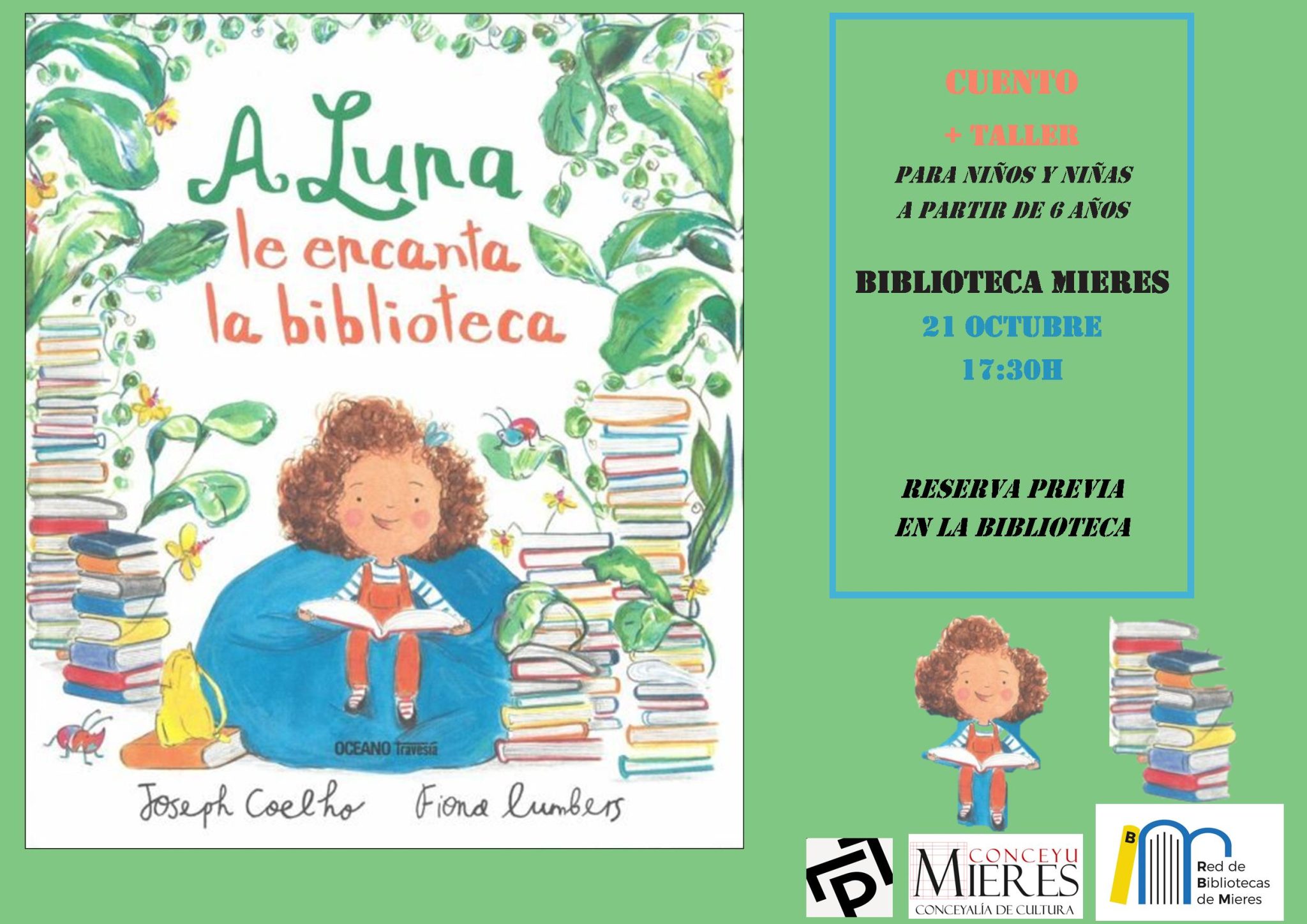 Día de la Biblioteca 2024: Taller especial Semana de las Bibliotecas 