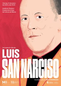 CARTEL ASI SUENA LA VIDA LUIS SAN NARCISO