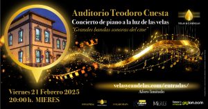 Piano Luz Velas Mieres Febrero
