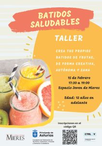 Taller Batidos Saludables Mieres