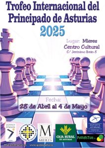 CARTEL AJEDREZ Torneo Abril 2025