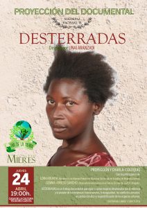 Cartel Web Documental DESTERRADAS 2025