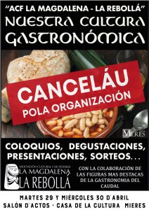 Gastronomia Cancelado