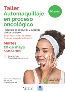 Cartel Automaquillaje Oncologico Mieres