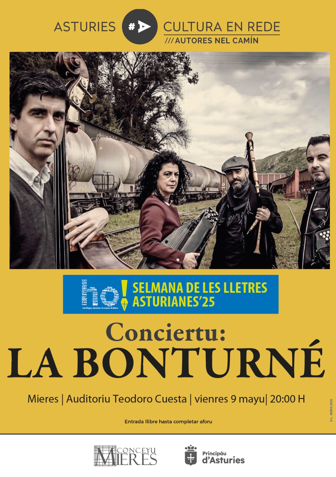 Conciertu La Bonturne Mieres 2025