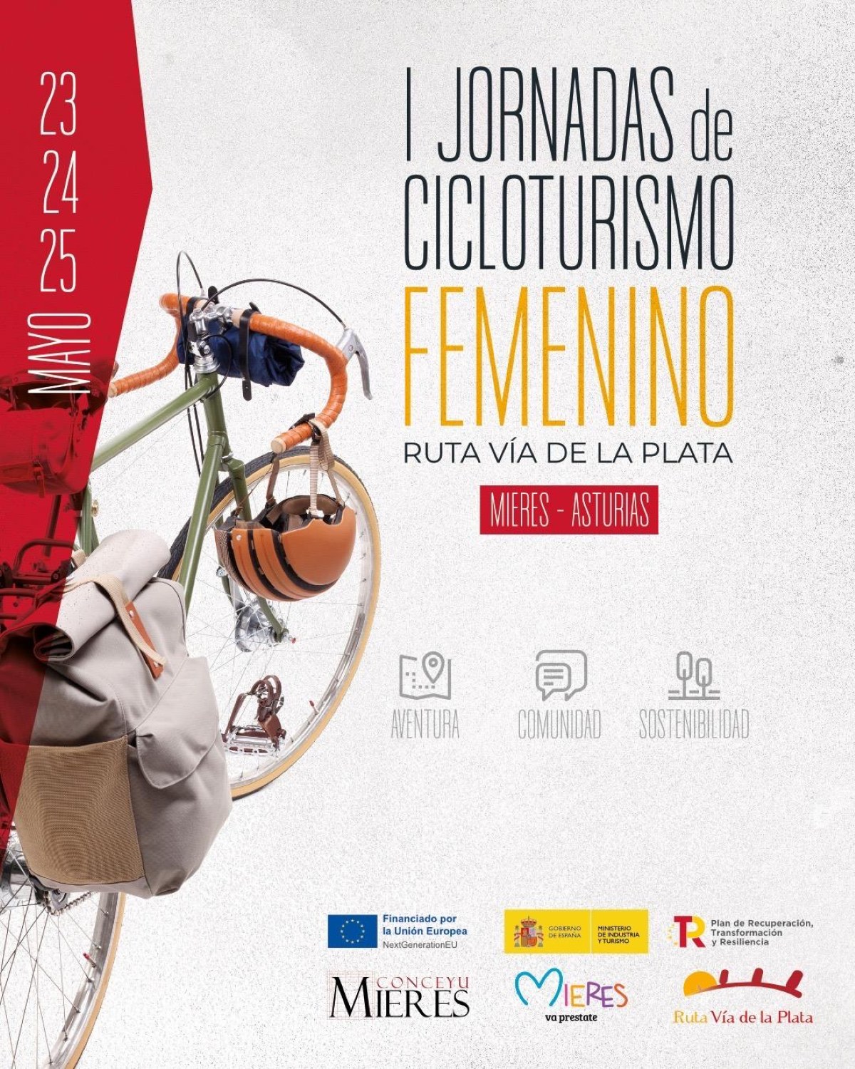 Jornadas Cicloturismo Femenino Mieres 2025