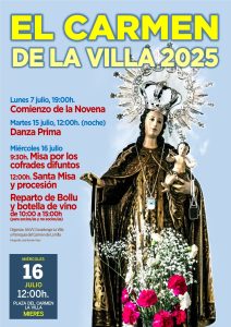 CARTEL CARMEN VILLA 2025 Cartel Web