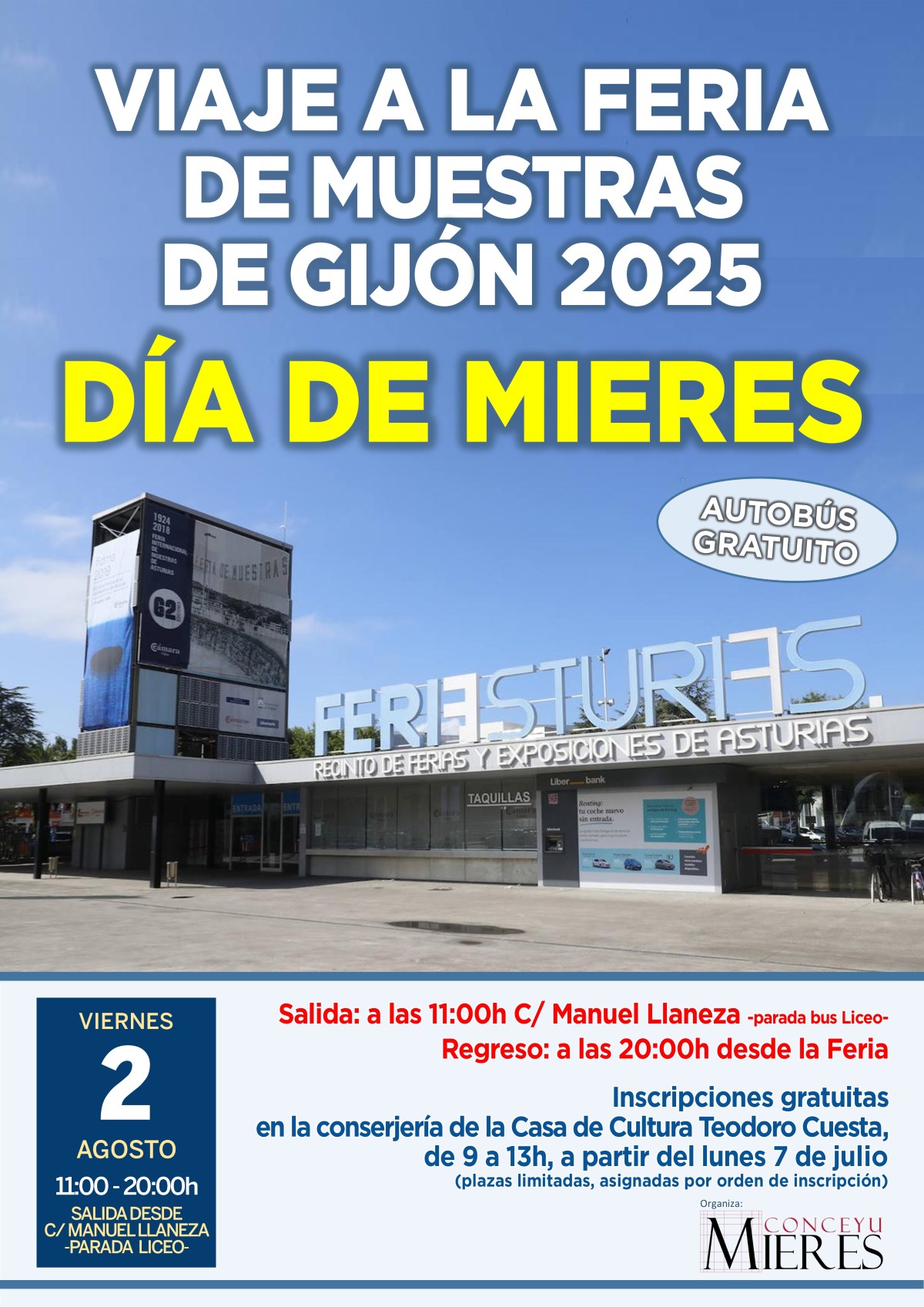 Cartel Viaje Feria 2025 Mieres Cartel Web